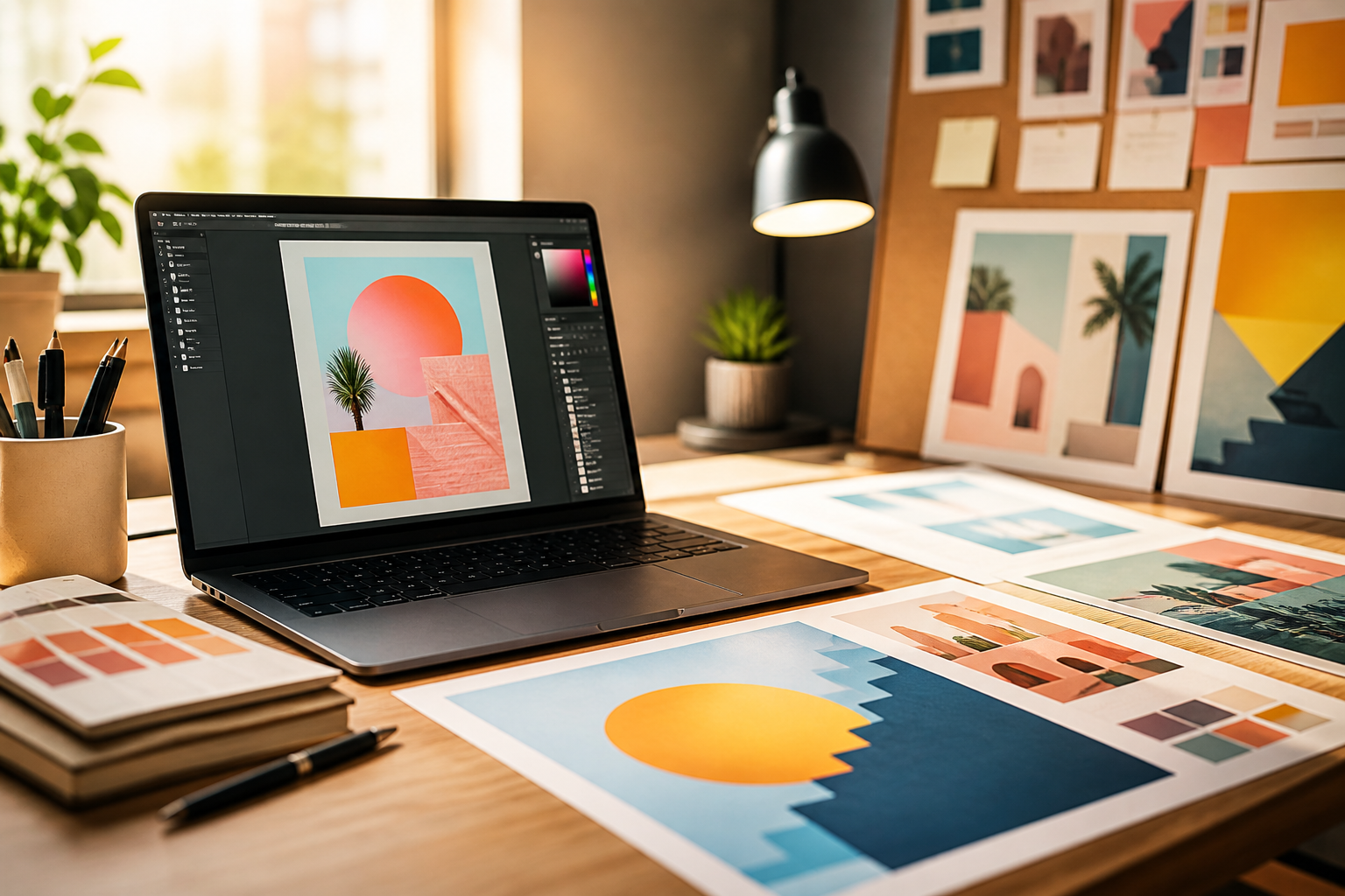 Poster and static creative design